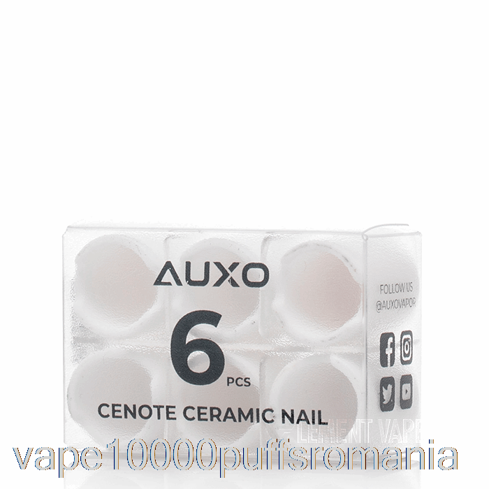 Vape Romania Auxo Cenote Unghii De Unica Folosinta Ceramica